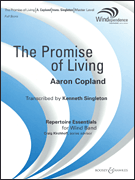 cover The Promise of Living Concert Band sheet music cover
